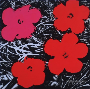 Andy Warhol œuvres - Fleurs 3 Andy Warhol